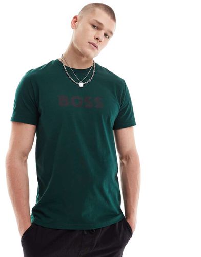 BOSS Swimwear - T-shirt verde bosco - BOSS Bodywear - Modalova