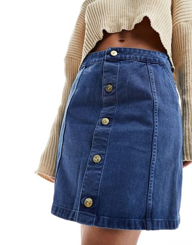 Minigonna di jeans lavaggio medio - Barbour International - Modalova