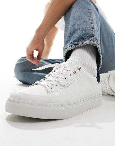 Cram - Sneakers in pelle bianche - Barbour International - Modalova