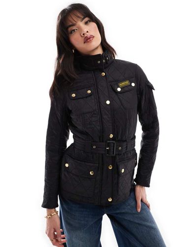 Polarquilt - Giacca classica nera - Barbour International - Modalova