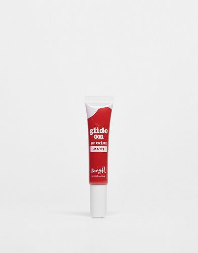 Matte Glide On Lip Crème - Crema per labbra - Sizzling Red - Barry M - Modalova