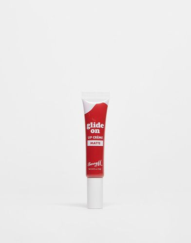 Matte Glide On Lip Crème - Crema per labbra - Sizzling Red - Barry M - Modalova