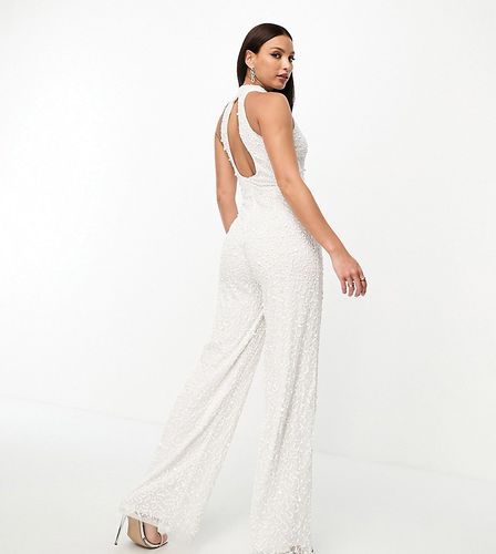 Tall - Tuta jumpsuit da sposa color avorio - Beauut - Modalova