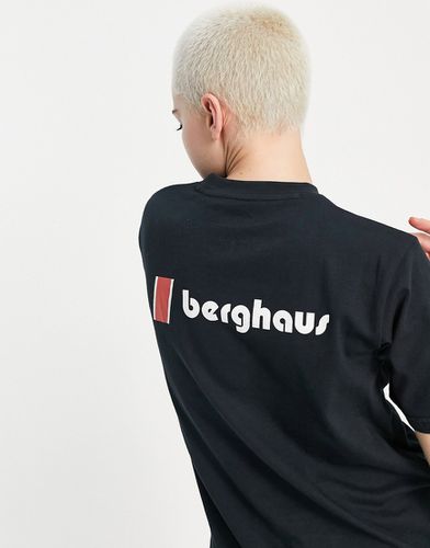 Heritage - T-shirt nera con logo sul davanti e sul retro - Berghaus - Modalova