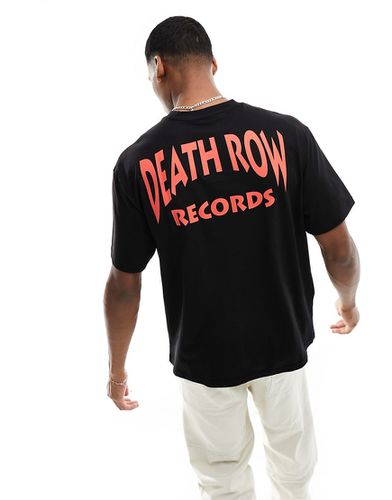 Death Row Records - T-shirt nera - Bershka - Modalova