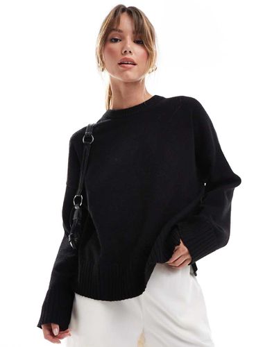 Maglione girocollo spesso - Bershka - Modalova