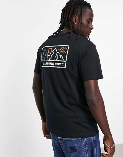 Range - T-shirt nera - Billabong - Modalova