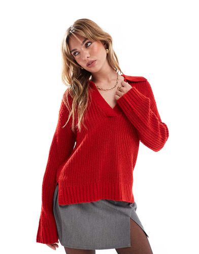 Maglione con colletto a polo - Brave Soul - Modalova