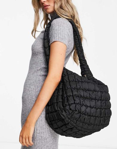 Borsa da spalla oversize imbottita in nylon - Glamorous - Modalova