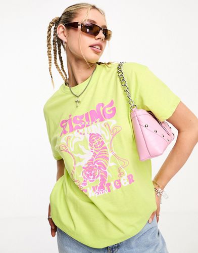 T-shirt oversize con grafica "Rising Sun" - Daisy Street - Modalova