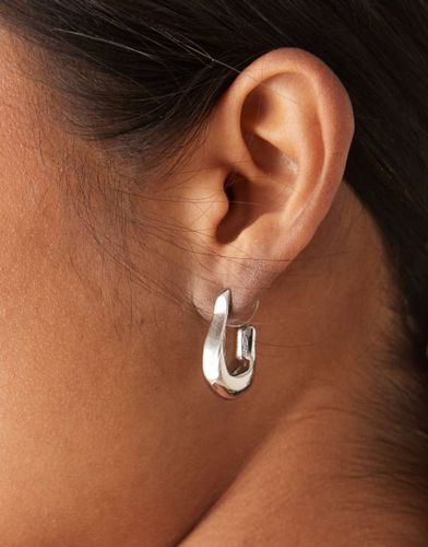 Créoles effet fondu - Designb London - Modalova