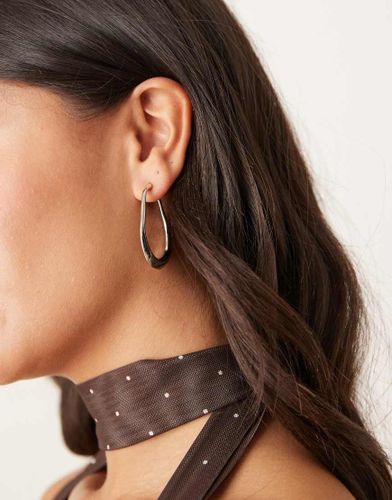 Créoles oversize irrégulières - Designb London - Modalova