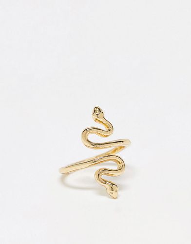 Anello con design avvolgente a serpente color - DesignB London - Modalova