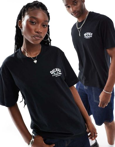 T-shirt nera con grafica con uccelli stampata sul retro - Dickies - Modalova