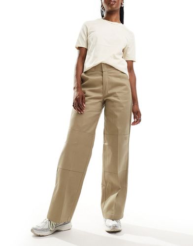 Pantaloni color cuoio beige con ginocchia doppiate - Dickies - Modalova