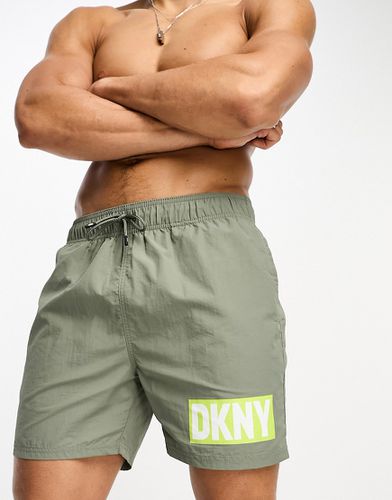 Kos - Pantaloncini da bagno militare - DKNY - Modalova