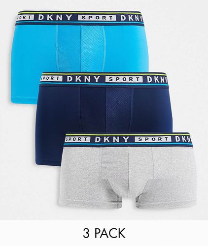 Palmer - Confezione da tre boxer in - DKNY - Modalova