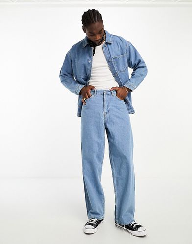 Kobe - Jeans a fondo ampio rétro chiaro in coordinato - Dr Denim - Modalova