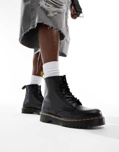 Dr. Martens - 1460 Bex - Stivali a 8 occhielli neri lucidi - Dr Martens - Modalova