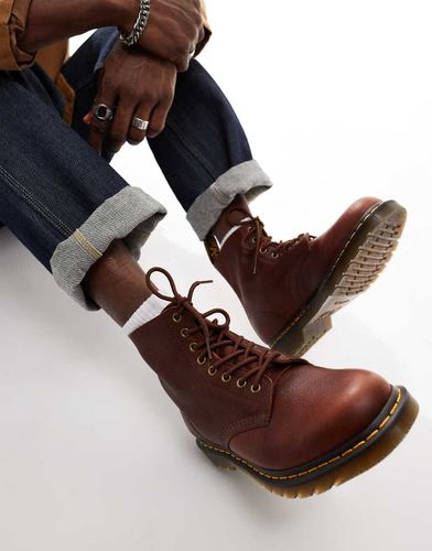 Dr. Martens - 1460 Pascal - Stivali a 8 occhielli in pelle color cuoio - Dr Martens - Modalova