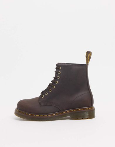 Scarponcini marroni a 8 occhielli - Dr Martens - Modalova