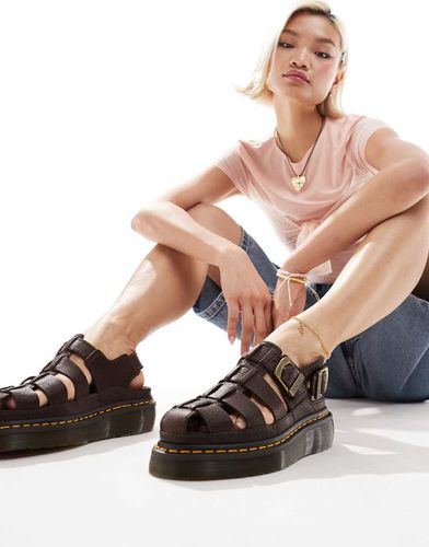 Dr. Martens - Wrenlie - Sandali a gabbia marroni - Dr Martens - Modalova