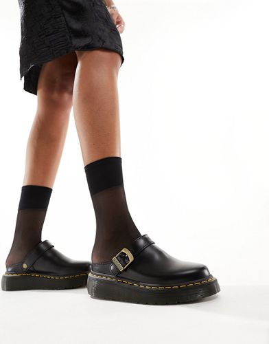 Dr. Martens - Archive Quad - Sabot neri in pelle - Dr Martens - Modalova