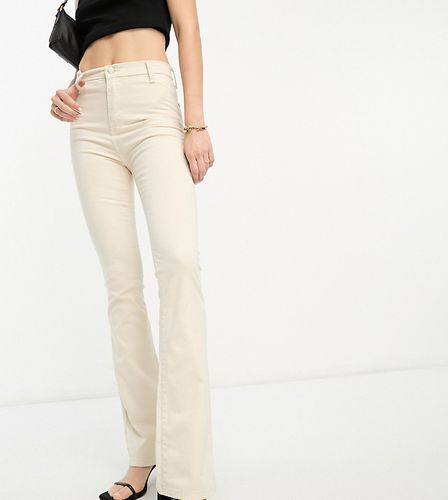DTT Tall - Bianca - Jeans a fondo ampio a vita alta color écru - Don't Think Twice - Modalova