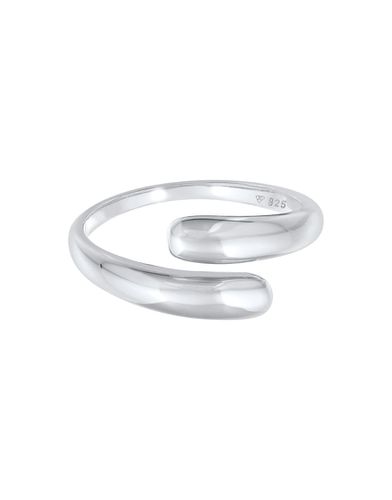 Ladies Trend Blogger - Anello in sterling 925 avvolgente con design delicato - Elli - Modalova