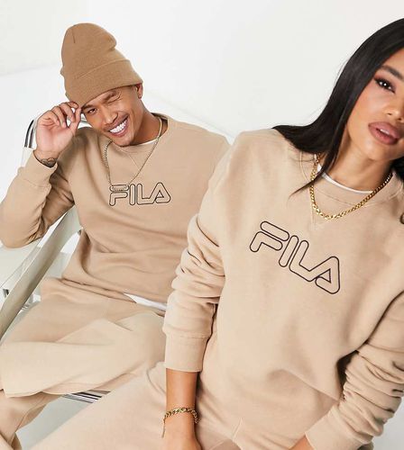 Heritage - Felpa beige unisex - Fila - Modalova