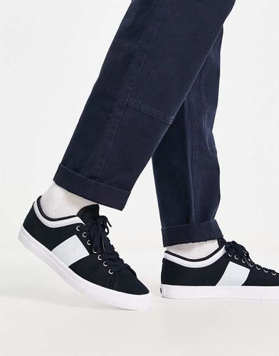 Underspin - Sneakers in twill con bordi a contrasto - Fred Perry - Modalova