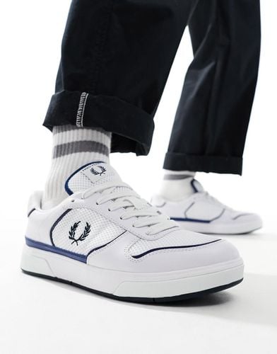 B300 - Sneakers in rete e pelle bianche - Fred Perry - Modalova