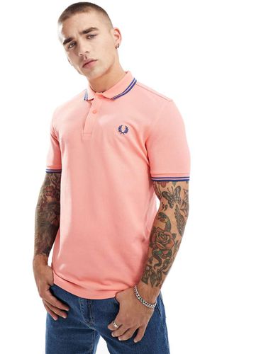 Polo acceso con bordi a contrasto - Fred Perry - Modalova