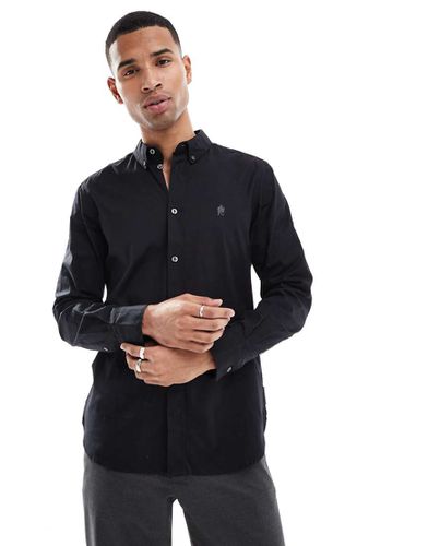 French Connection - Camicia elegante aderente nera - French Connection Mens - Modalova