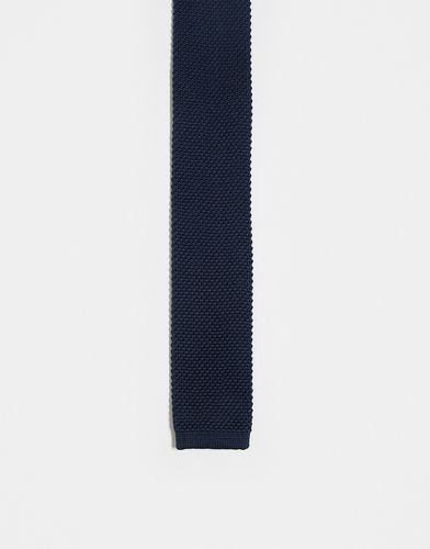 Cravatta in maglia blu marino - French Connection - Modalova