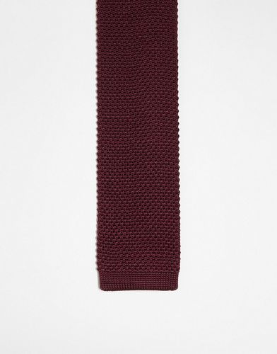 Cravatta in maglia bordeaux - French Connection - Modalova