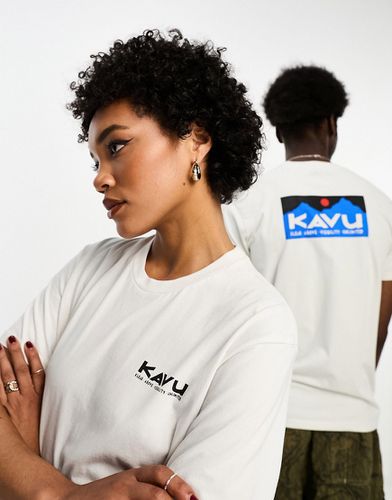 Klear - Above Etch - T-shirt bianca unisex - KAVU - Modalova