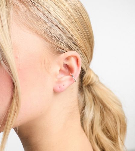 Orecchino ear cuff attorcigliato in sterling - Kingsley Ryan - Modalova