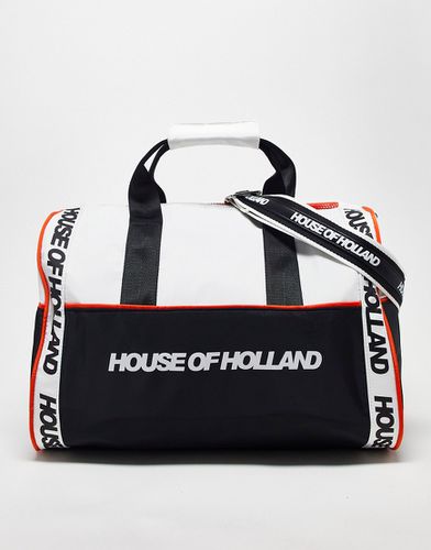 Borsa grande nera con logo - House of Holland - Modalova