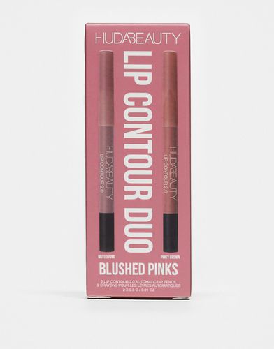 Mini Lip Contour Duo - Set con due prodotti per il contouring delle labbra - Blushed Pinks - Risparmia il 21% - Huda Beauty - Modalova