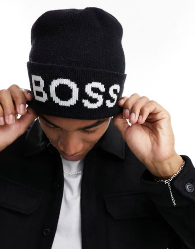 Hugo Boss - Berretto con logo grande - BOSS by Hugo Boss - Modalova