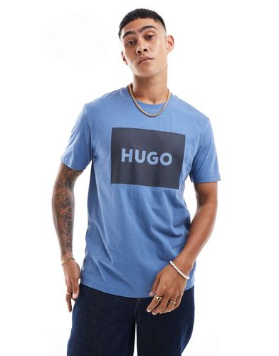 Dulive - T-shirt con riquadro del logo - Hugo Red - Modalova