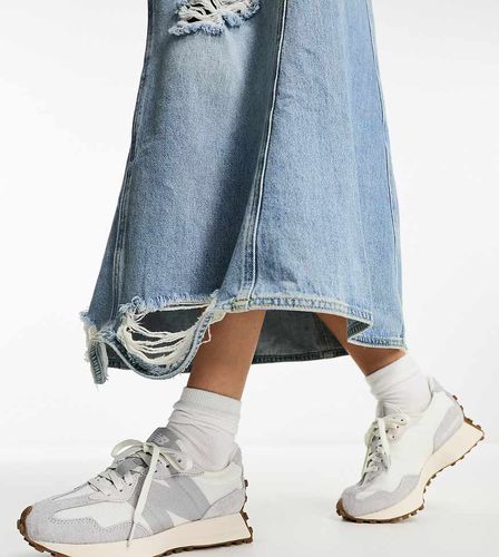 In esclusiva per ASOS - - 327 - Sneakers grigie e bianche - New Balance - Modalova