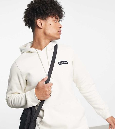 In esclusiva su ASOS - - Cliff Glide - Felpa con cappuccio crema - Columbia - Modalova
