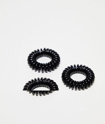 Confezione da 3 elastici per capelli a spirale Original - True Black - Invisibobble - Modalova