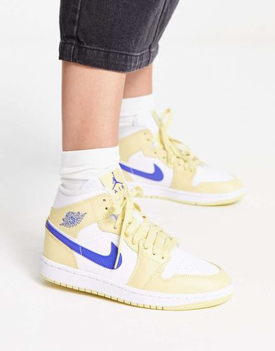 AJ1 Mid - Sneakers alte limone - Jordan - Modalova