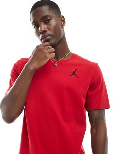 Jumpman - T-shirt rossa con logo piccolo - Jordan - Modalova