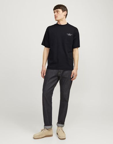 Jack & Jones - T-shirt nera-Nero - Jack & Jones - Modalova