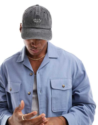 Cappellino in denim slavato - Jack & Jones - Modalova