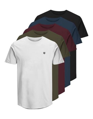 Confezione multipack di T-shirt multicolore - Jack & Jones - Modalova